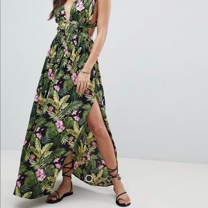 Floral Beach Dress